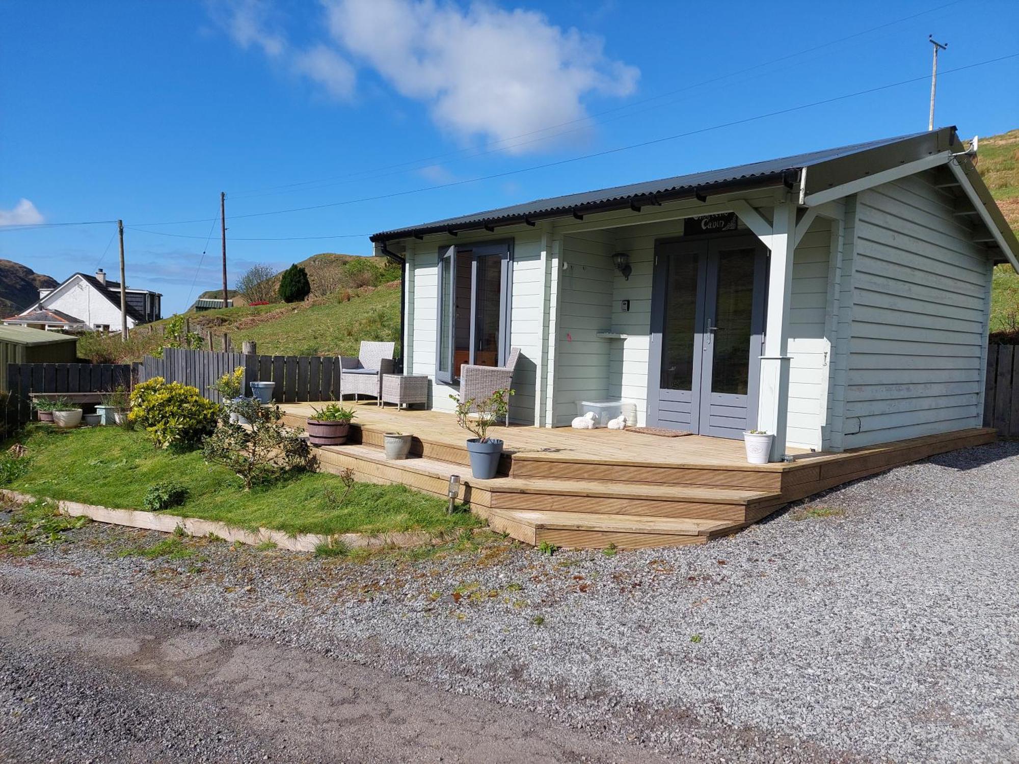 Crofters Cabin Bracadale Exterior foto